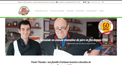 Desktop Screenshot of paviet-viandes.com